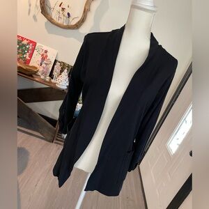 Black casual blazer